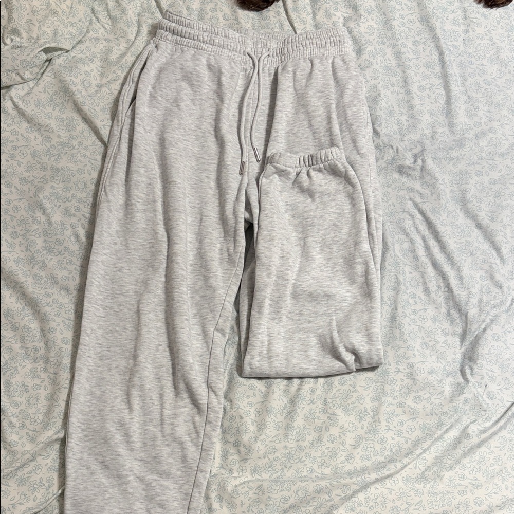 H&M Light Gray Track Pants